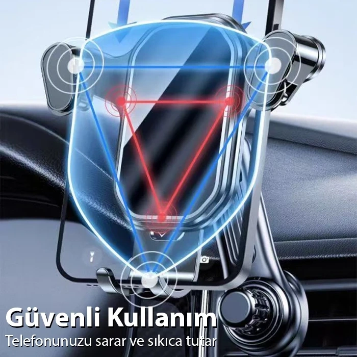 Nevamel ALLY Z1L Araç Içi Havalandirma Telefon Tutucu-(5775)