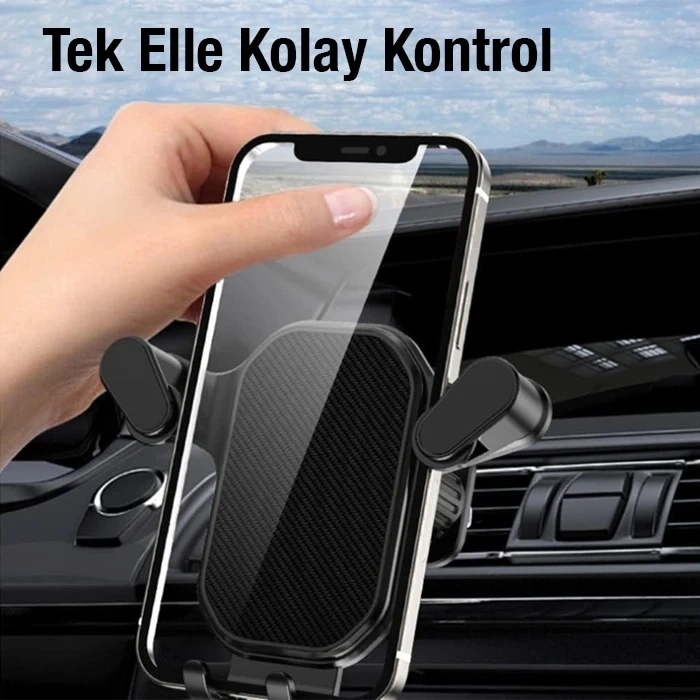 Nevamel ALLY Z1S Araç İçi Havalandırma Telefon Tutucu-(5775)