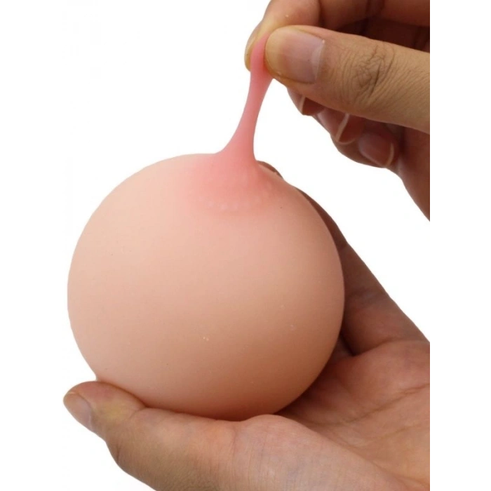 Nevamel® Anal Girişli Dolgulu Göğüs Şeklinde Mastürbatör