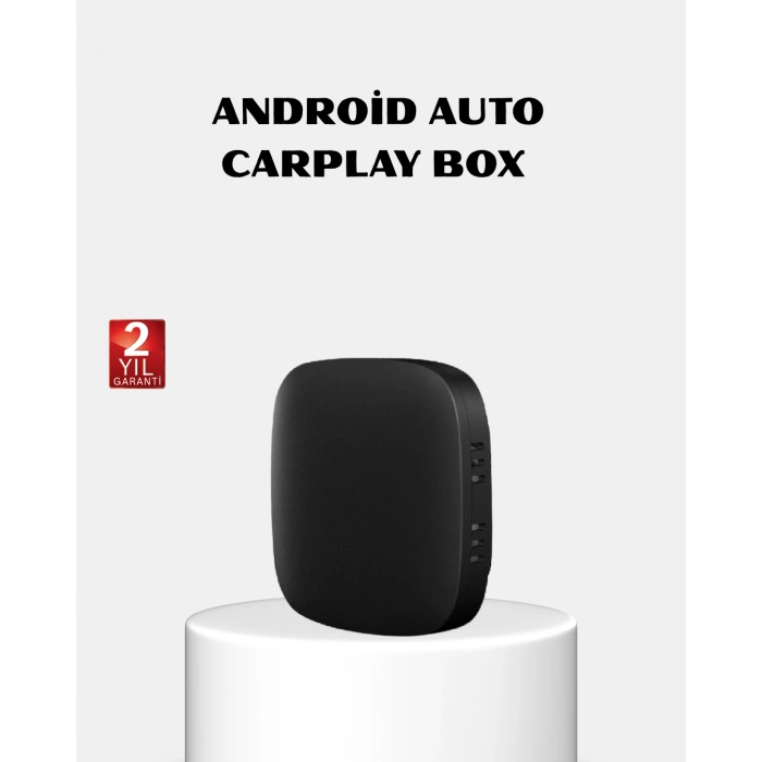 Nevamel Android Auto Kablosuz Dönüştürücü Hızlı Eşleşme ve Sesli Asistan Destekli