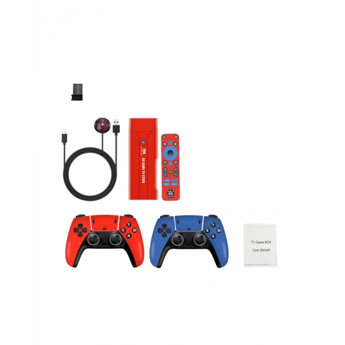 Nevamel® Android TV Game Stick 10K HD 3D Oyun Destekli 64GB Konsol