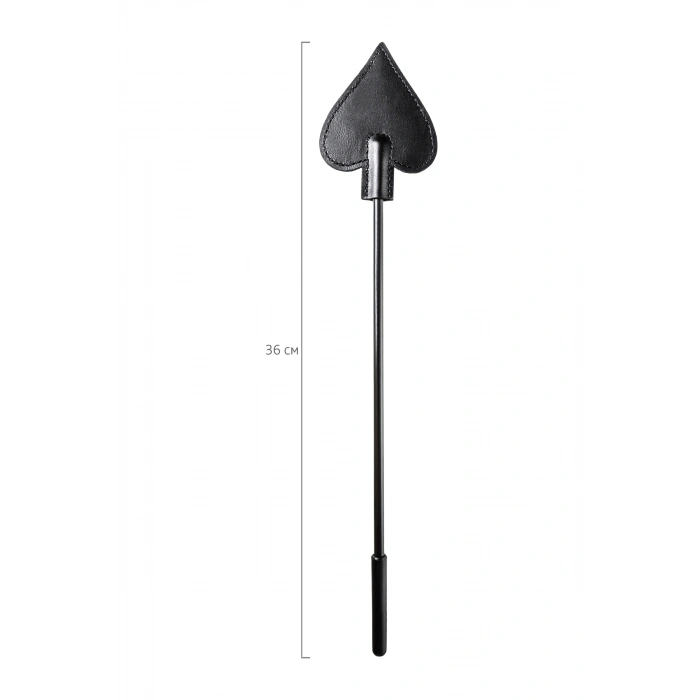 Nevamel® Anonymo Bdsm Kırbaç #0007 , Pu Deri, Siyah, 36 Cm (Kod:0007)