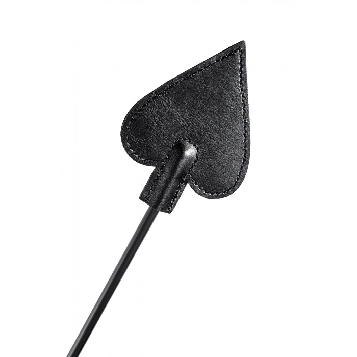 Nevamel® Anonymo Bdsm Kırbaç #0007 , Pu Deri, Siyah, 36 Cm (Kod:0007)