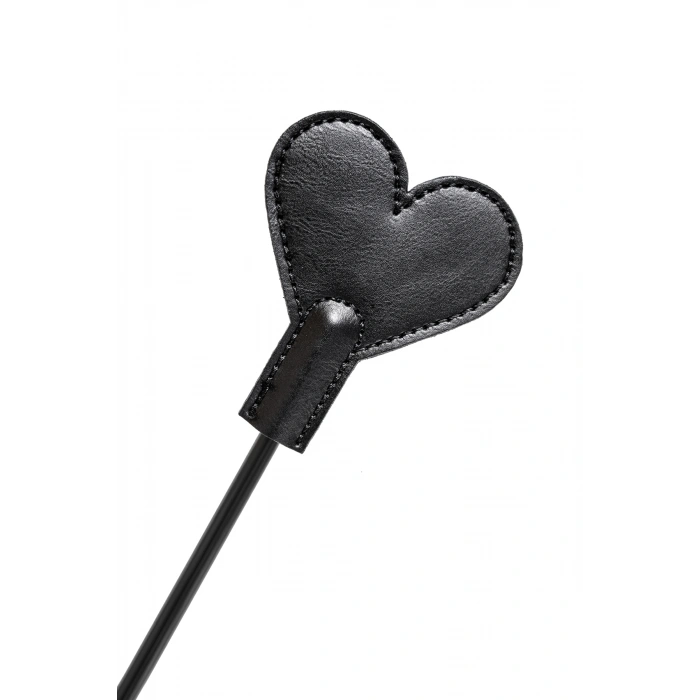 Nevamel® Anonymo Bdsm Kırbaç #0008 , Pu Deri, Siyah, 35 Cm (Kod:0008)