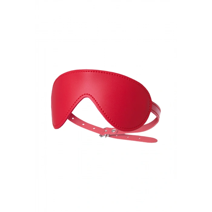 Nevamel® Anonymo Bdsm Maske, Pu Deri, Kırmızı, 65 Cm