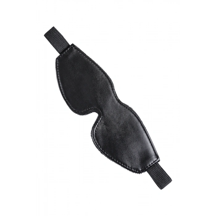 Nevamel® Anonymo Bdsm Maske , Pu Deri, Siyah, 26,5 Cm