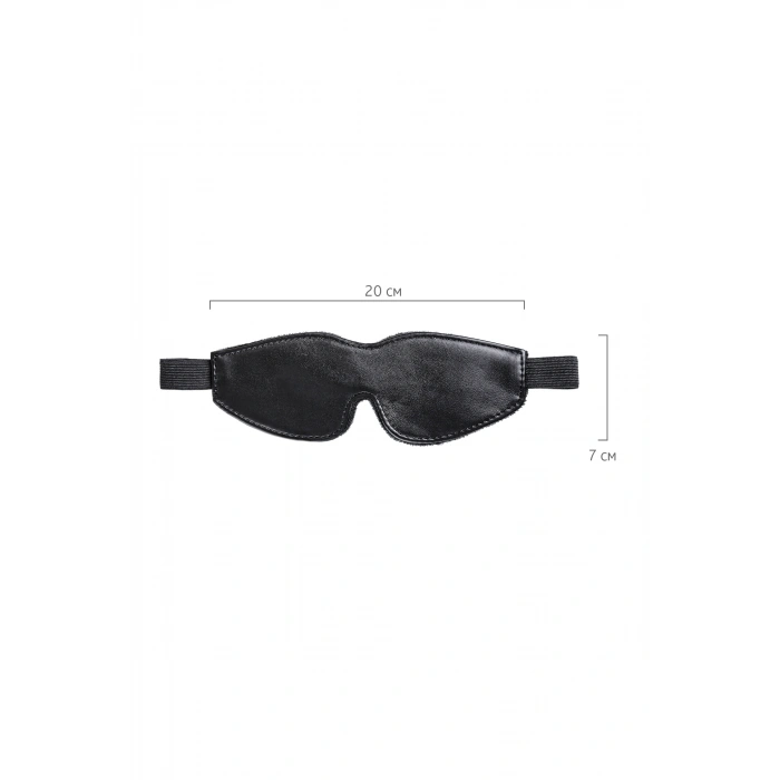 Nevamel® Anonymo Bdsm Maske , Pu Deri, Siyah, 26,5 Cm