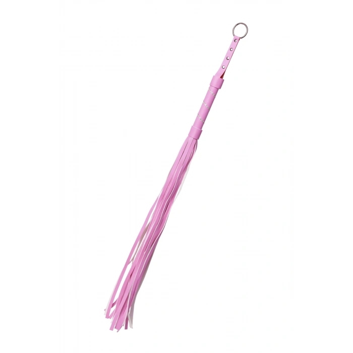 Nevamel® Anonymo Deri Kırbaç #0006, Pu Deri, Pembe, 64 Cm (Kod:0006)
