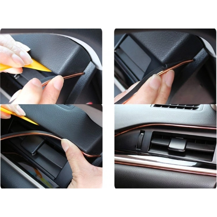 Nevamel Araba Dekorasyon 5 Metre Şerit Trim