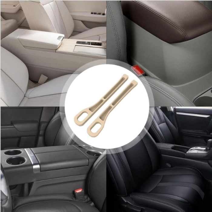 Nevamel Araba Koltuk Arası Düzenleyici Krem Renk