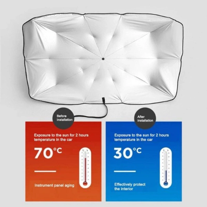 Nevamel Araba Ön Cam Güneşlik Şemsiye