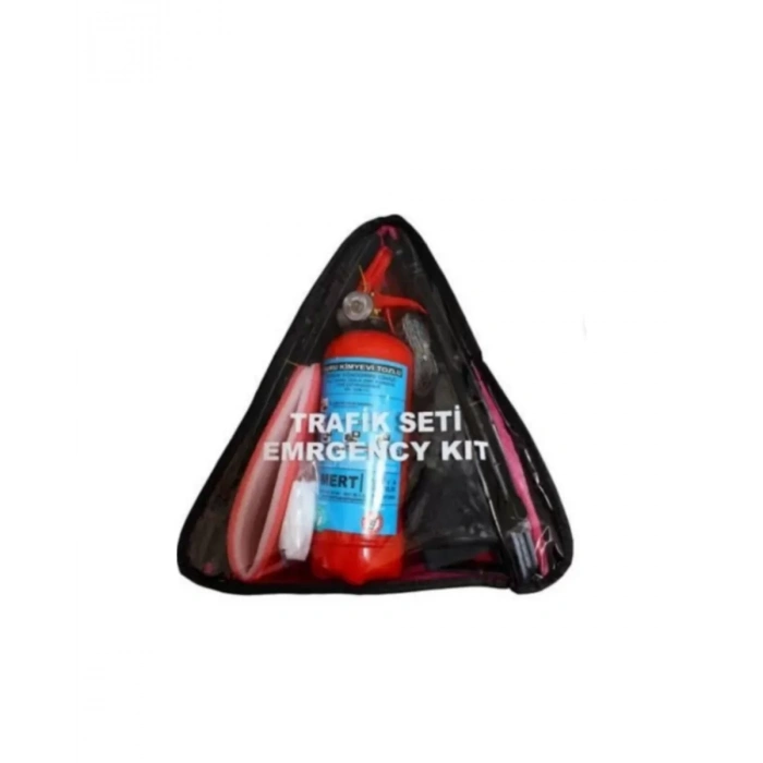 Nevamel® Araç İçi Güvenlik Trafik Seti Tam Donanımlı Acil Müdahale Kiti