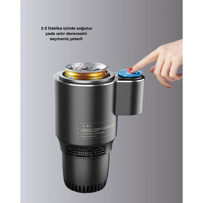 Nevamel® Araç İçi Isıtıcı Soğutucu Bardaklık 60°C Isıtma -4°C Soğutma