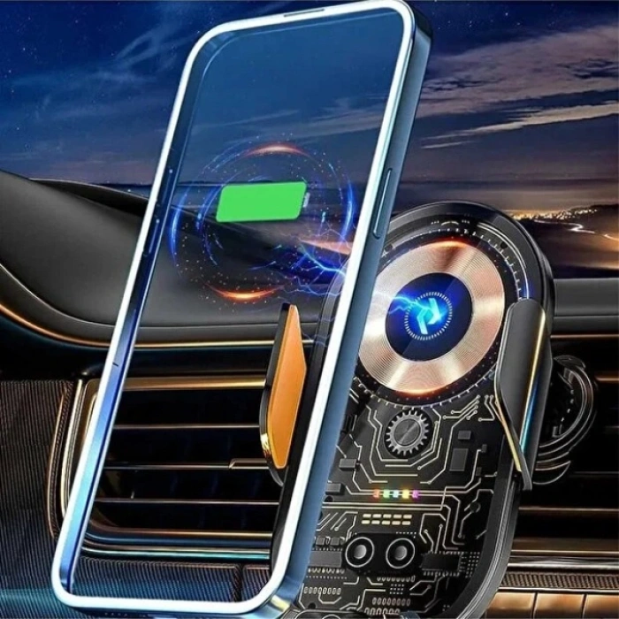 Nevamel Araç İçi Kablosuz Şarjlı Telefon Tutucu