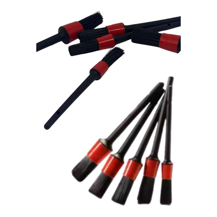 Nevamel® Araç İçi Led Aksesuar 5 Farklı Detaylı Araba Temizlik Fırçası Oto Temizleme Fırçası