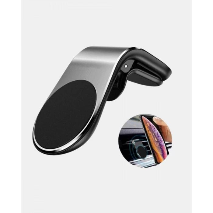 Nevamel® Araç İçi Manyetik Telefon Tutucu Güçlü Klipsli ve 360 Derece Ayarlanabilir