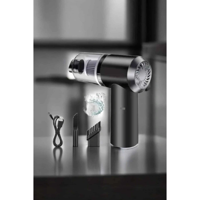 Nevamel Araç İçi Süpürge Filtreli Şarjlı Süpürge Vakumlu Yıkanabilir