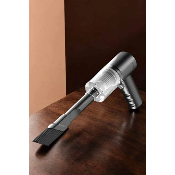 Nevamel Araç İçi Süpürge Vakumlu Şarjlı Süpürge Filtreli