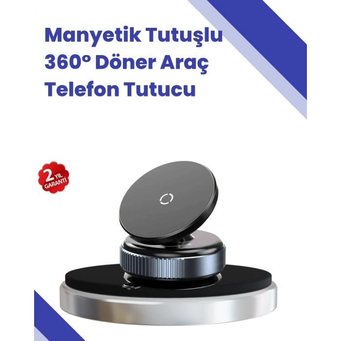 Nevamel Araç İçi Telefon Tutucu Güçlü Manyetik Vakumlu Model