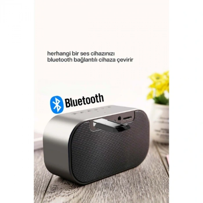 Nevamel Araç Teyp Bluetooth Çevirici USB Dönüştürücü
