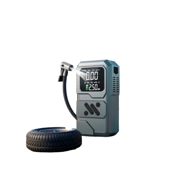 Nevamel® Araçlar İçin Akü Takviye Lastik Şişirme ve Powerbank Cihazı