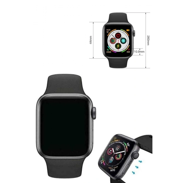 Nevamel Arama Cevaplayabilen Akıllı Saat Bluetooth Bağlantılı Sosyal Medya Girişli