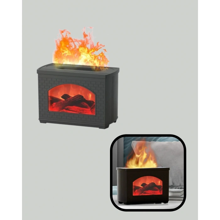 Nevamel® Aromaterapi Destekli Ultrasonik Nemlendirici USB Bağlantılı Sessiz Model