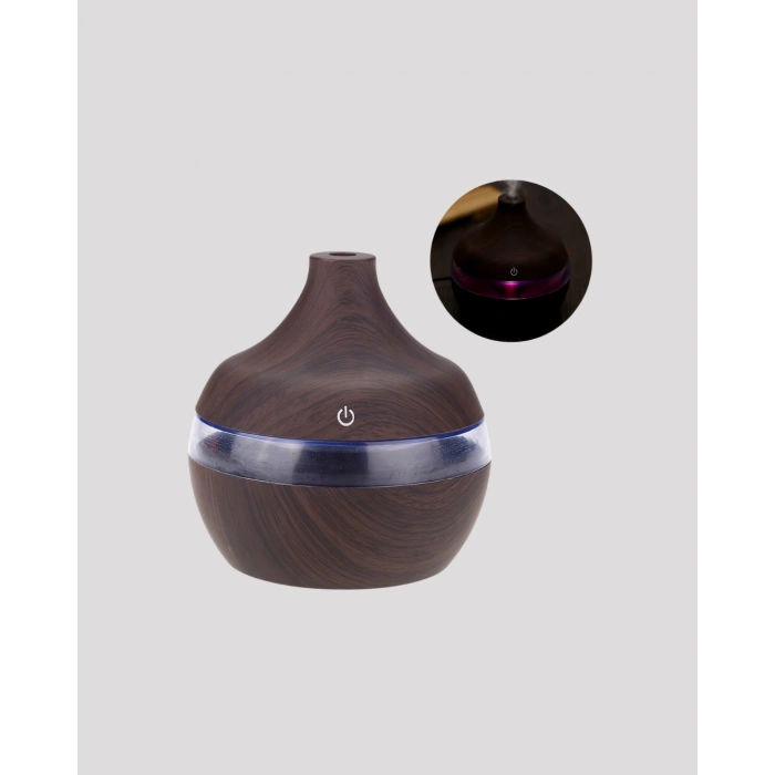 Nevamel® Aromaterapi Uyumlu 300 ml LED Işıklı Oda Kokusu Difüzörü