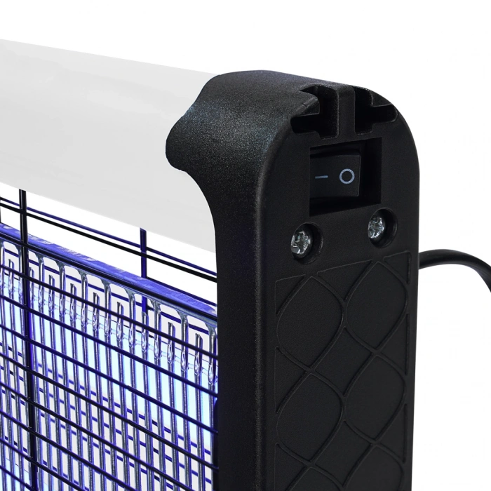 Nevamel® ASONIC AS-A29 Siyah 6W 2000V Masaüstü Zincir Askılı 2adet UV Mor Işıklı Siyah Kasa Sinek Öldürücü(1923)