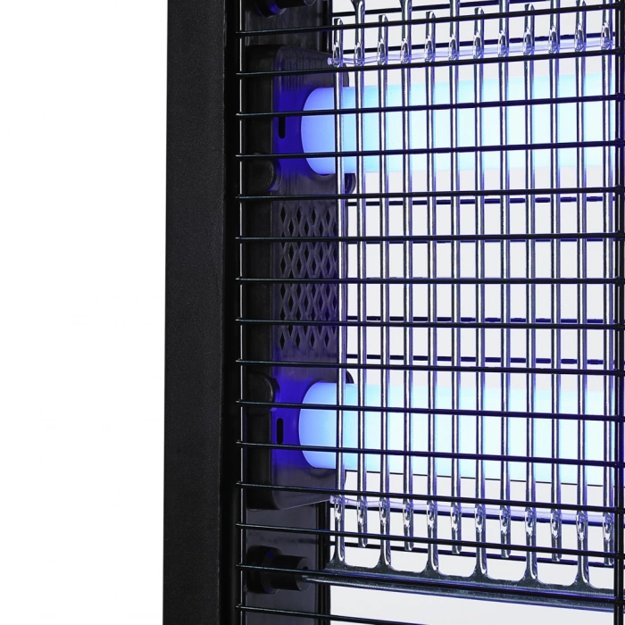 Nevamel® ASONIC AS-A29 Siyah 6W 2000V Masaüstü Zincir Askılı 2adet UV Mor Işıklı Siyah Kasa Sinek Öldürücü(1923)