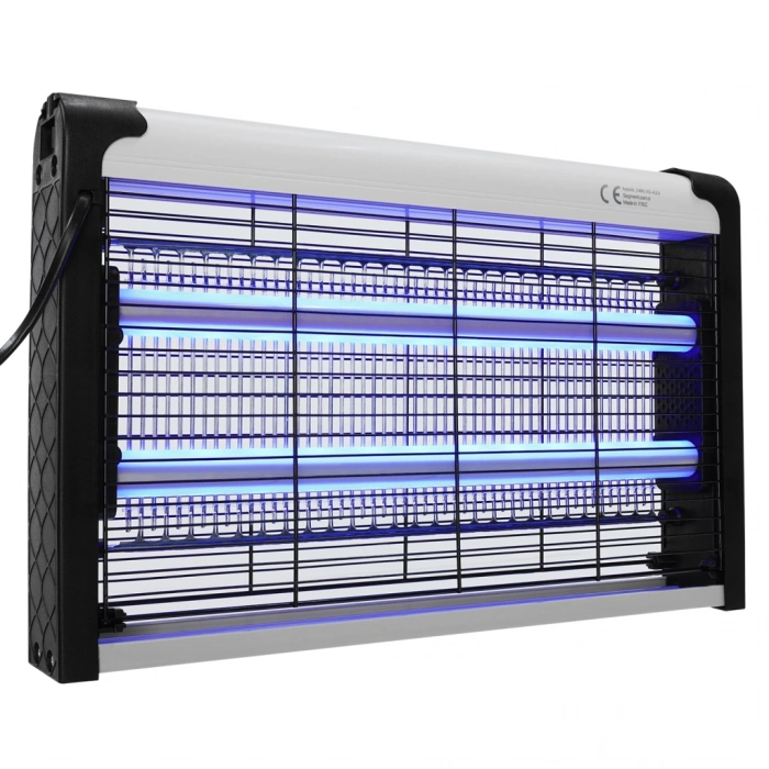 Nevamel® ASONIC AS-A29 Siyah 6W 2000V Masaüstü Zincir Askılı 2adet UV Mor Işıklı Siyah Kasa Sinek Öldürücü(1923)