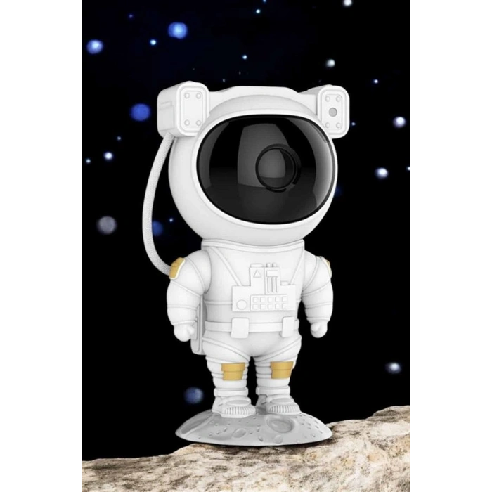 Nevamel Astronot Bluetooth Hoparlör Gökyüzü Projektör Gece Lambası