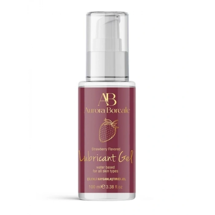 Nevamel® Aurora Boreale Çilek Aromalı Kayganlaştırıcı Jel 100 Ml (Kod:100)