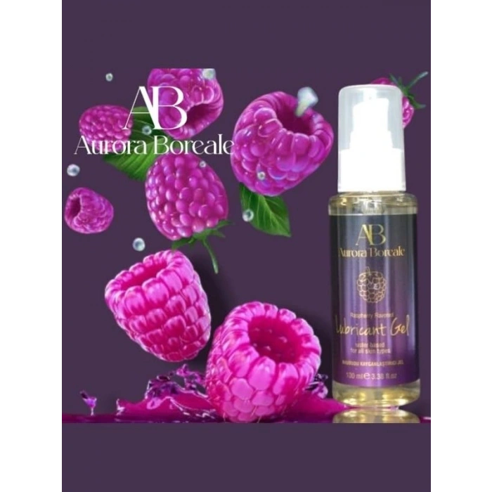 Nevamel® Aurora Boreale Franbuaz (Ahududu) Aromalı Kayganlaştırıcı Jel 100 Ml (Kod:100)
