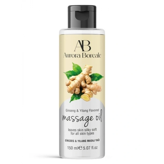 Nevamel® Aurora Boreale Ginseng Aromalı Masaj Yağı 150 Ml (Kod:150)
