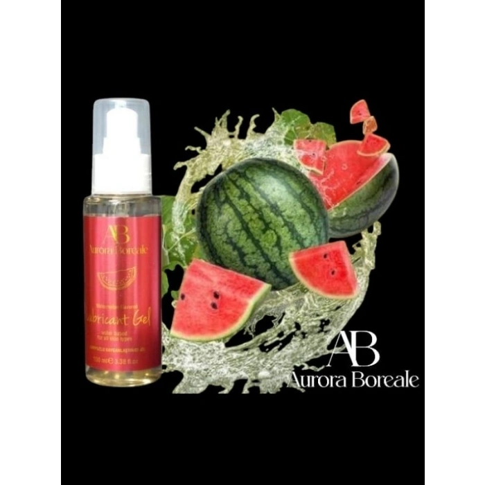 Nevamel® Aurora Boreale Karpuz Aromalı Kayganlaştırıcı Jel 100 Ml (Kod:100)