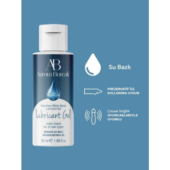 Nevamel® Aurora Boreale Sade Su Bazlı Kayganlaştırıcı Jel 50Ml