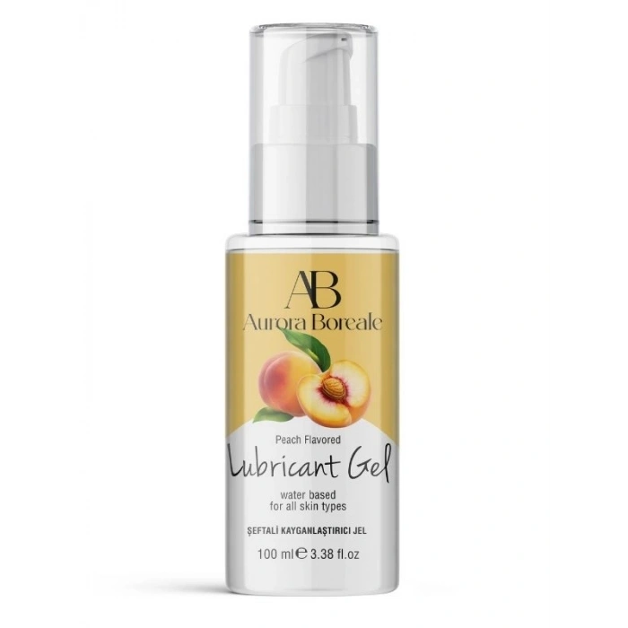 Nevamel® Aurora Boreale Şeftali Aromalı Kayganlaştırıcı Jel 100 Ml (Kod:100)