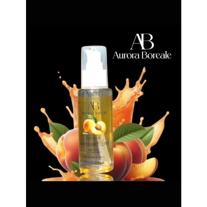 Nevamel® Aurora Boreale Şeftali Aromalı Kayganlaştırıcı Jel 100 Ml (Kod:100)