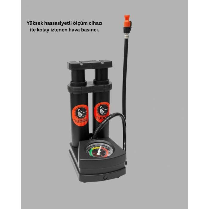 Nevamel® Ayak Basmalı Hava Pompası Şişme Ürünler ve Lastikler İçin