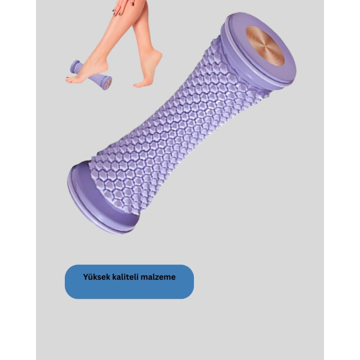 Nevamel® Ayak Masaj Silindiri Derin Doku Masajı Kirpi Topu Akupunktur Etkili