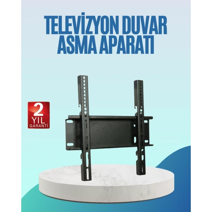Nevamel® Ayarlanabilir 32-42 İnç LED TV Duvar Askı Braketi 40 kg Taşıma