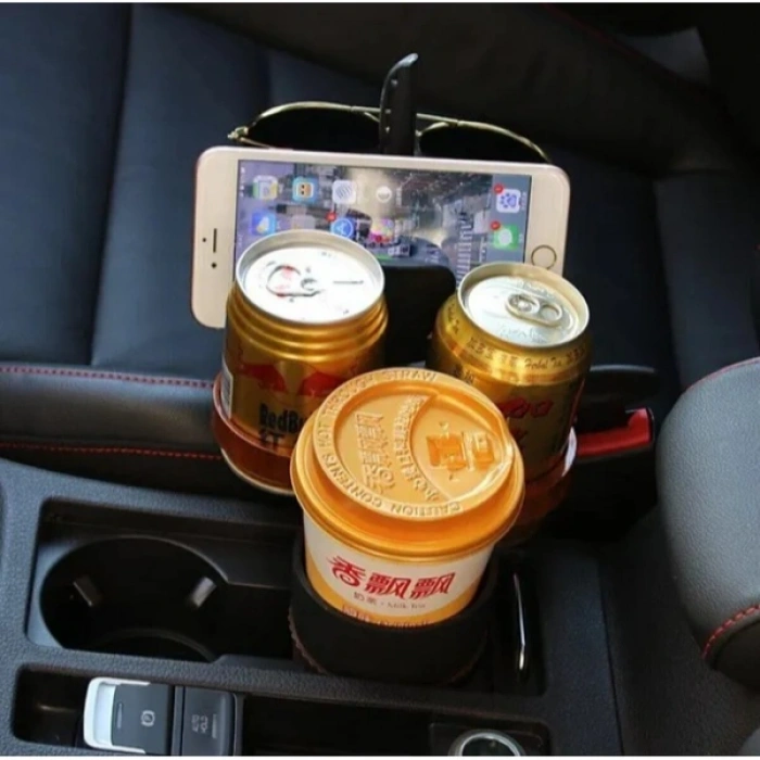 Nevamel Ayarlanabilir Araç İçi Çoklu Bardak Tutacağı