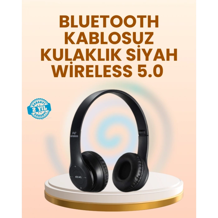 Nevamel® Ayarlanabilir Baş Bandı ve Yumuşak Kulak Yastıklı Bluetooth Kulaklık