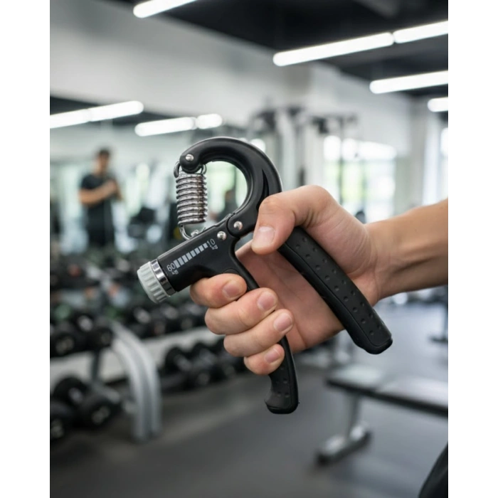 Nevamel® Ayarlanabilir El Yayı Sayaçlı Paslanmaz Çelik 5–60 Kg Direnç