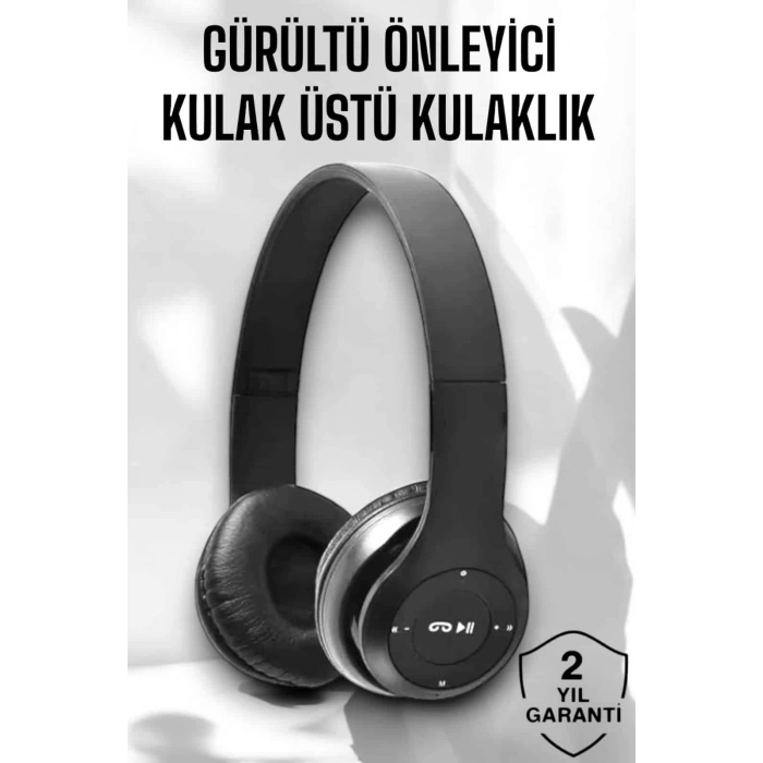 Nevamel® Ayarlanabilir Kafa Bandı ile Yüksek Performanslı Bluetooth Kulaklık