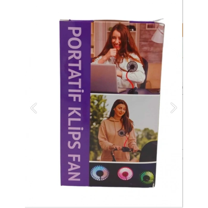 Nevamel Ayarlanabilir Kıskaçlı Masa Üstü Mini Vantilatör