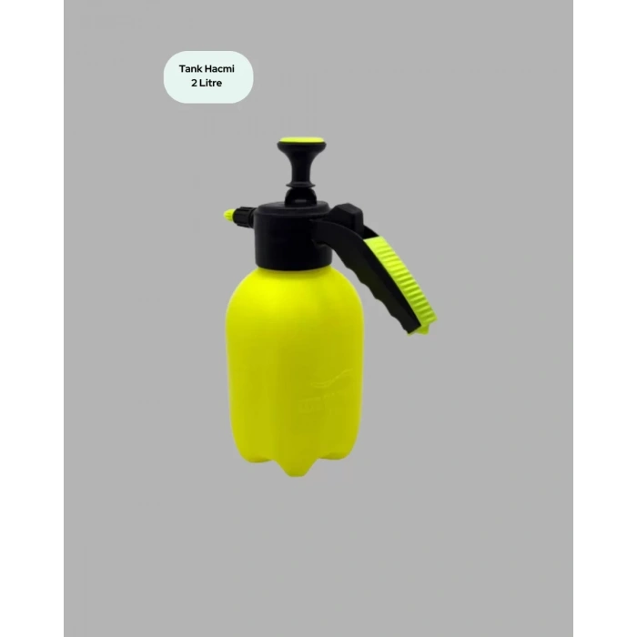 Nevamel® Ayarlı Nozullu 2L Basınçlı El Püskürtücü Jant Cam Temizlik Cila İçin