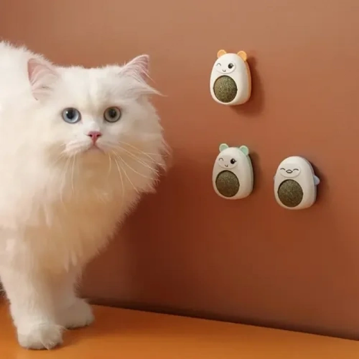 Nevamel Ayıcıklı Kedi Otu Yalama Topu