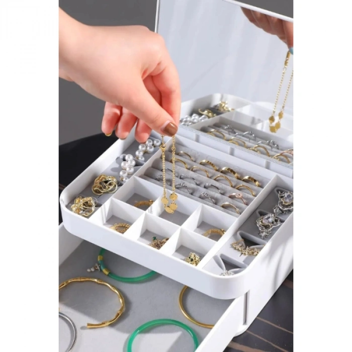 Nevamel Aynalı Takı Organizeri